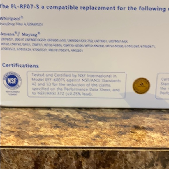 New in box FILTERLOGIC Water Filter.                              ONLY ONE LEFT! - Picture 4 of 10